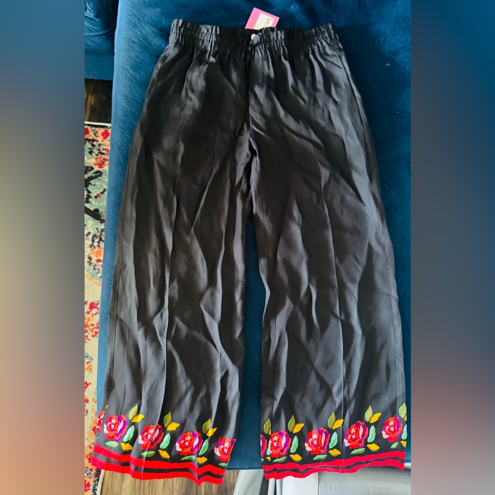 Kate Spade Black Boot Cut Flare Pants